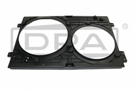 Диффузор вентилятора (под два вентилятора) Skoda Octavia (96-10)/VW Golf ((97-14)/Audi TT (98-06) DPA 81210125802 (фото 1)
