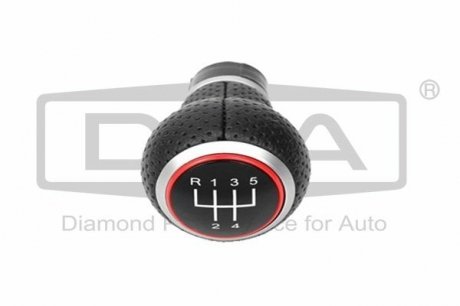 Рукоятка кулисы (черная 5ступ) без чехла Audi A3 (96-03) DPA 88631697102 (фото 1)