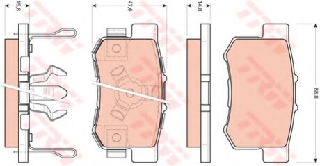 Drive+ - Гальмівні колодки до дисків Drive+ DP1010.10.1007 (фото 1)