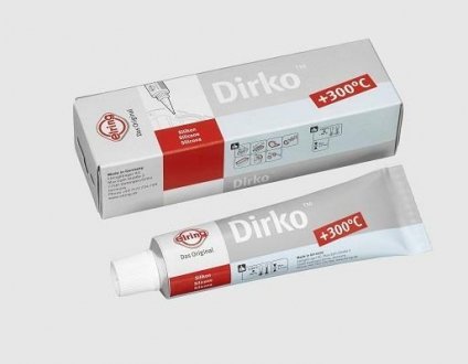 Герметик силіконовий "Dirko +300°C сірий", 0.70мл ELRING 036.163