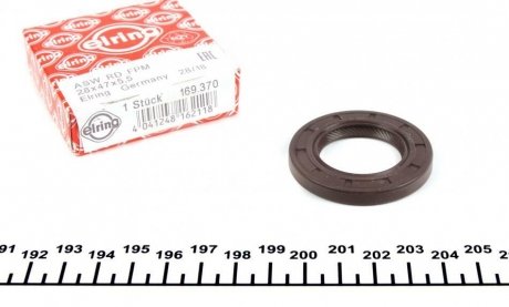Уплотняющее кольцо N RENAULT F4P/F5R 28X47X5.5 ELRING 169.370 (фото 1)