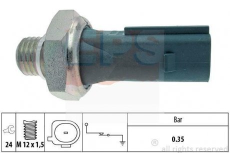 DB Датчик давления масла A-CLASS W169 1,5-2,0 04-, B-CLASS W245 1,5-2,0 05-. EPS 1.800.177 (фото 1)