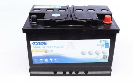 Стартерна батарея (акумулятор) EXIDE ES650