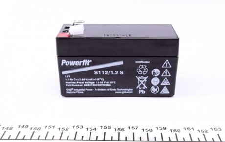 Аккумуляторная батарея EXIDE Powerfit100-S112/1.2S (фото 1)