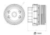Крышка масляного фильтра FEBI BILSTEIN 176601 (фото 4)