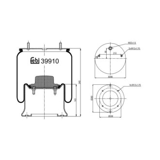 Автозапчастина FEBI BILSTEIN 39910