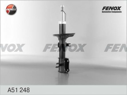 Амортизатор передний (стойка левая) (газ) FENOX A51248 (фото 1)