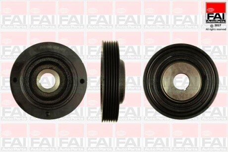 FAI FORD Шків ESCORT 1.6 98-, FIESTA 1.6-1.8 92-, MAVERICK 2.0 01-, MONDEO 1.6-2.0 93-, TRANSIT CONNECT 1.8 02-13 Fischer Automotive One (FA1) FVD1045