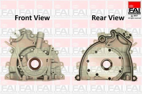 FAI CITROEN Помпа масла C5 III 3.0 HDi 240 09-14, C6 3.0 HDi 09-10 Fischer Automotive One (FA1) OP335