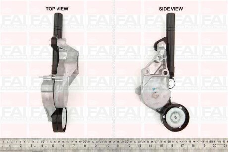 VW Натяжной ролик Audi A3,Skoda Octavia,Golf IV,Polo 1.9TDI (дв.AHF,ALH,ASV) 96- В СБОРЕ С Fischer Automotive One (FA1) T1004 (фото 1)