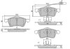 Колодки тормозные FBP-1061-01