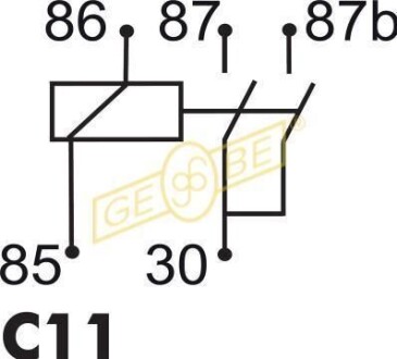 Датчик температури відпрацьованих газів Gebe 9 8058 1