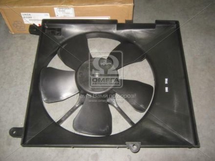 Вентилятор охлаждения радиатора Авео (02-) с кожухом GM / OPEL 96536666 (фото 1)