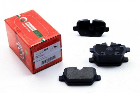 Тормозные колодки зад. BMW 1 E81/3 E90, E91/MINI Cooper 1.6-2.0 i/D 03- (Lucas) Goodrem RM1211