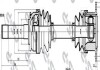 Полуось передняя правая Pajero, L200 (96-2007) 239006