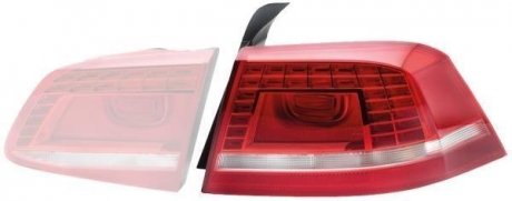 VW Задній ліхтар правий LED, PY21W, W21W PASSAT B7 (365) 10- HELLA 2SK 010 746-041 (фото 1)