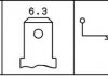 Датчик давления масла (0,3bar/1 конт./чёрный) Kia Carens II/Lancer/Camry 1.0-3.5 82- HELLA 6ZF007392-001 (фото 2)