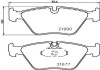 Гальмівні колодки перед. BMW 5 (E39) 2.0-3.5i 95-03 HELLA 8DB355010-711 (фото 2)