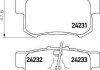 Гальмівні колодки зад. Honda Accord VIII/CR-V 01-06 08- (akebono) HELLA 8DB355012-061 (фото 2)
