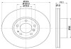 HELLA Диск тормозной перед. BMW 5-serie E39, 7-serie E38 (324*30) 8DD 355 127-101