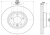 HELLA PRO HIGH CARBON AUDI диск гальм. передн лів. Q7 06- VW Touareg 5.0TDI 8DD 355 128-061