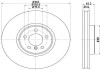 HELLA PRO HIGH CARBON BMW Диск гальм. передній X5 E70, X6 E71 8DD 355 129-311