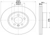 HELLA PRO HIGH CARBON VW Диск гальм. передн. CRAFTER 2.0 16-, GRAND CALIFORNIA 2.0 19- 8DD 355 132-211