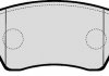Колодки тормозные дисковые передние RENAULT HERTH+BUSS JAKOPARTS J3601085 (фото 2)