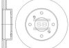 Диск гальмівний NISSAN 200 SX(S13), ALMERA II (вир-во SANGSIN) SD4225
