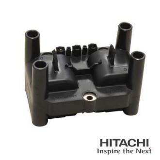 Котушка запалювання VW Golf IV 1.4-2.0,Passat,Sharan,Skoda,T5 HITACHI (Huco) 2508704 (фото 1)