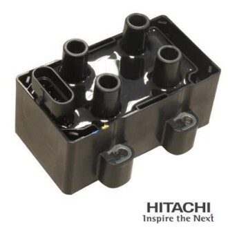 Котушка запалювання RENAULT/DACIA Clio/Kangoo/Megane/Logan "1.1-2.0 "98>> HITACHI (Huco) 2508764 (фото 1)