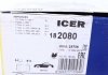 Комплект гальмівних колодок (дискових) ICER 182080 (фото 5)