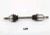 JAPANPARTS LAND ROVER піввісь прав/лев з ABS 25/28 зуб. FREELANDER I (L314) 1.8 98-06, FREELANDER I Soft Top (L314) 2.0 DI 98-06 GI-L05