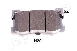 HYUNDAI К-т передн. гальм. колодок Genesis 08- JAPANPARTS PA-H20AF