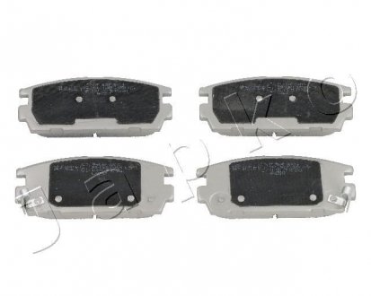 Колодки тормозные задние диск. Hyundai Terracan (HP) (01-08) JAPKO 51H03 (фото 1)