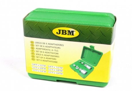 Набор адаптеров (6 шт) JBM 51333
