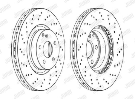 Диск гальмівний Jurid 562567JC-1