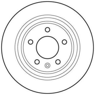 Диск гальмівний Jurid 562640JC