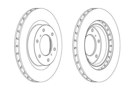 Диск гальмівний Jurid 562913JC (фото 1)