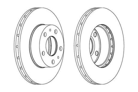 Диск гальмівний Jurid 563026J (фото 1)