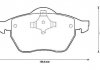 JURID Колодки тормозные передние SHARAN,FORD GALAXY 95- 571900J