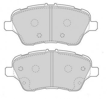 Колодки дискового тормоза Jurid 573363J (фото 1)