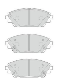 MAZDA Тормозн.колодки передн.Mazda 3 13- Jurid 573611J