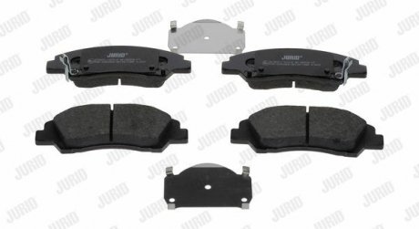 HYUNDAI Тормозные колодки передн.Elantra,Matrix Jurid 573691J