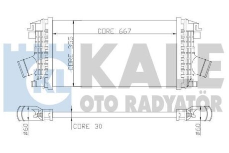 Интеркулер Chevrolet Cruze, Orlando, Opel Astra J, Astra J Gtc OTO KALE 344900