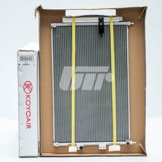 Радиатор кондиционера KOYO CD080431 (фото 1)