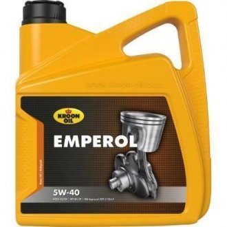Моторное масло Emperol 5W-40 синтетическое 4 л KROON OIL 33217 (фото 1)