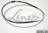 Трос ручного гальма LINEX 14.01.33 (фото 2)