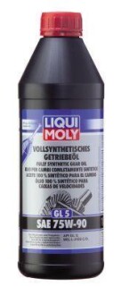 LM 1л Vollsyntheticshes Getrieboil 75W-90GL-5 Масло трансмис.синт. LIQUI MOLY 1414 (фото 1)