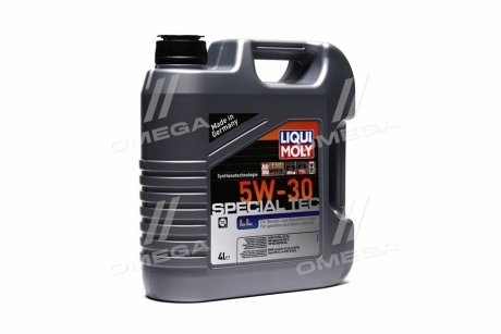 Олива моторн. SPECIAL TEC LL 5W-30 (Каністра 4л) LIQUI MOLY 7654 (фото 1)